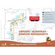 Limfjord Skagerrak Båtsportkort Satz 6